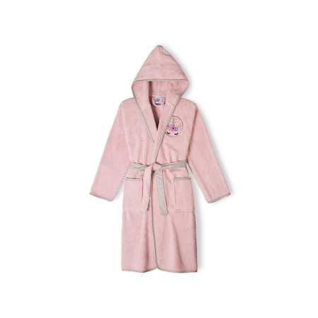 Albornoz infantil Unicorn rosa | Albornoz rizo algodón
