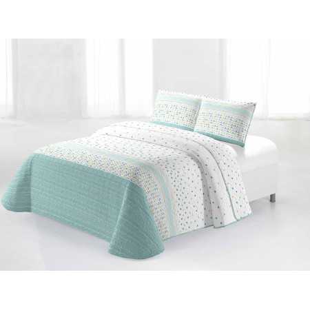 Colcha bouti estampada Bastia | Colcha primavera-verão