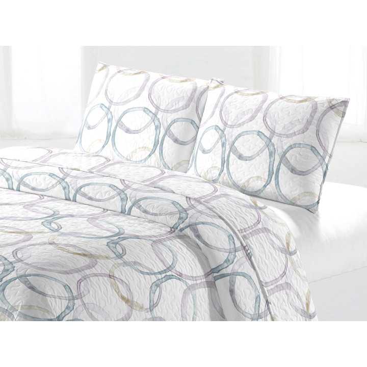 Colcha bouti estampada Ibarra | Colcha primavera-verão