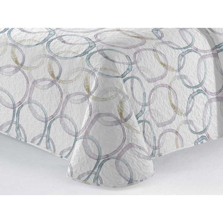 Colcha bouti estampada Ibarra | Colcha primavera-verão