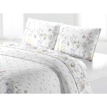 Colcha bouti reversible Jutai | Colcha de primavera verano 2