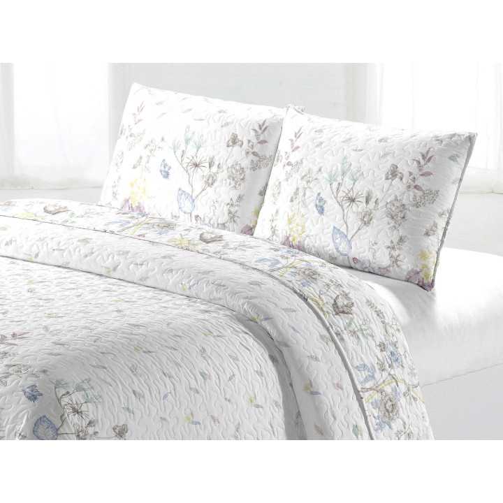 Colcha bouti reversible Jutai | Colcha de primavera verano