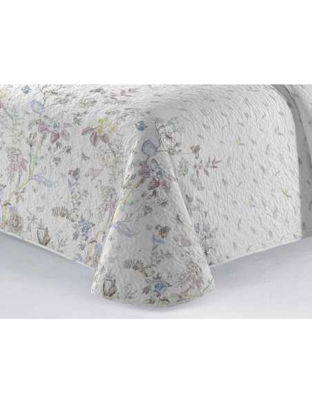 Colcha bouti reversible Jutai | Colcha de primavera verano