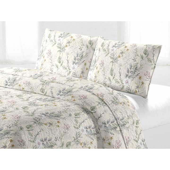 Colcha bouti reversible Malali | Colcha de primavera verano