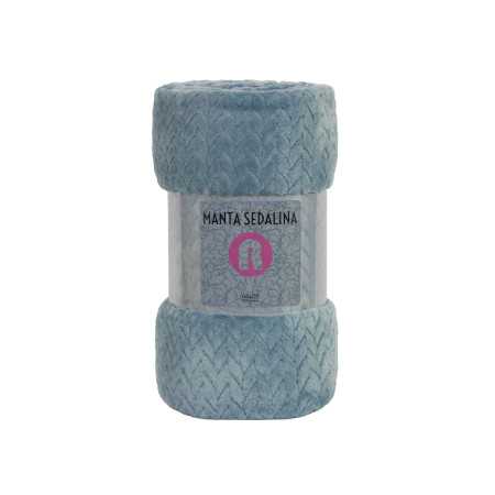 Manta sedalina Turquía azul | Manta auxiliar o decorativa