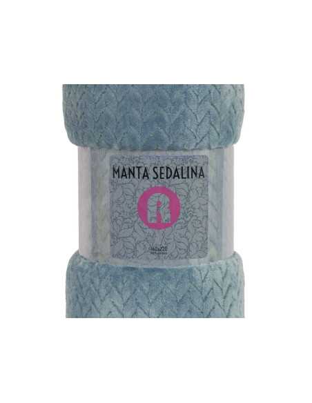Manta sedalina Turquía azul | Manta auxiliar o decorativa