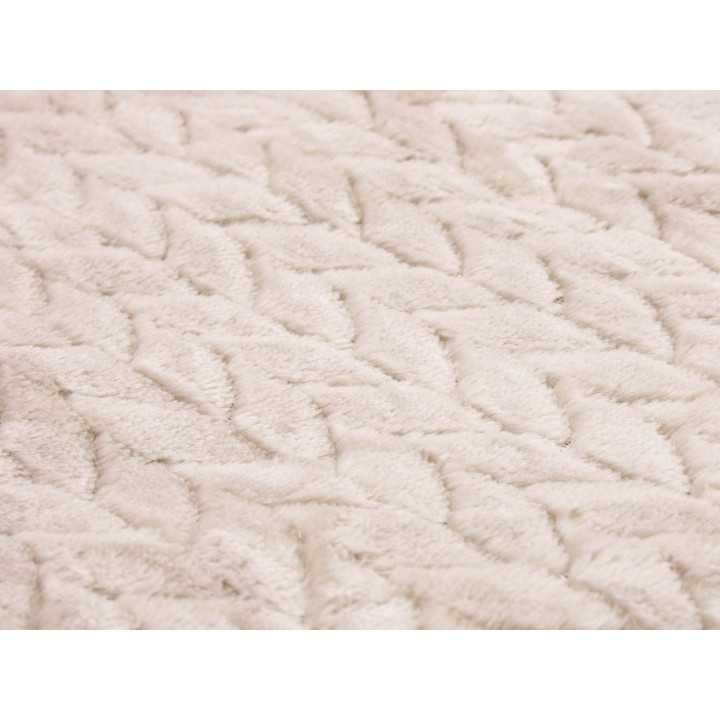 Manta sedalina Turquía beige | Manta auxiliar o decorativa