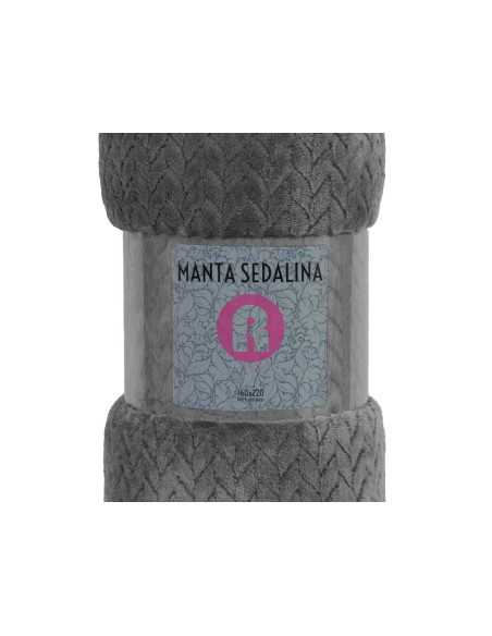 Manta sedalina Turquía gris | Manta auxiliar o decorativa