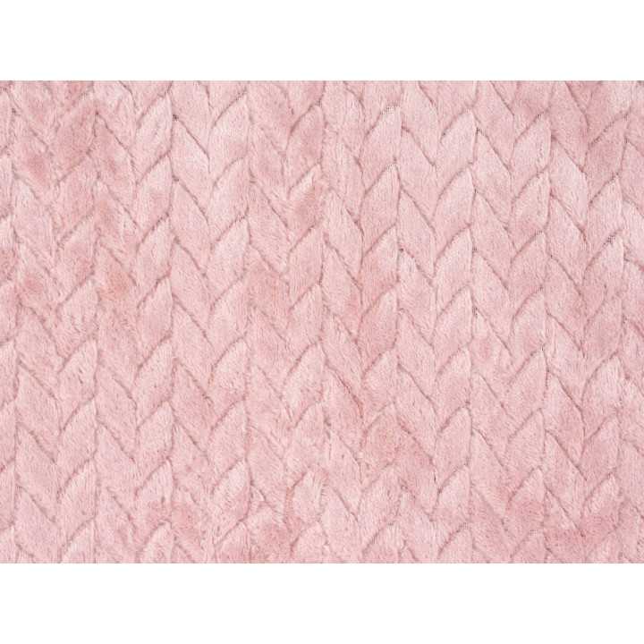 Manta sedalina Turquía rosa | Manta auxiliar ou decorativa