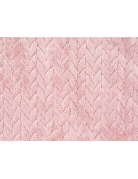 Manta sedalina Turquía rosa | Manta auxiliar o decorativa