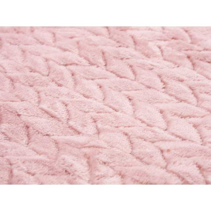 Manta sedalina Turquía rosa | Manta auxiliar o decorativa