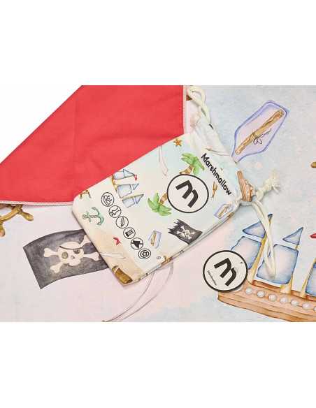 Toalla playa infantil microfibra Pirates | Toalla playa y piscina