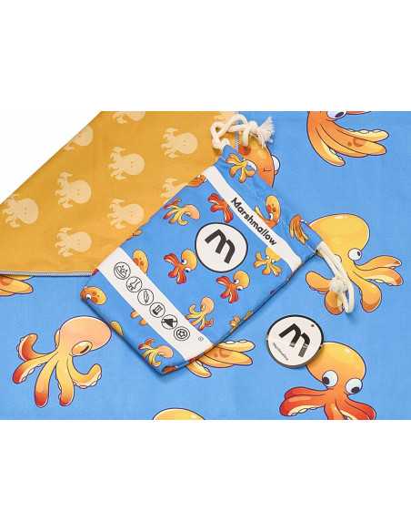 Toalla playa infantil microfibra Octopus | Toalla playa y piscina