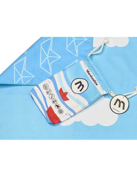 Toalla playa infantil microfibra Paper Boat | Toalla playa y piscina
