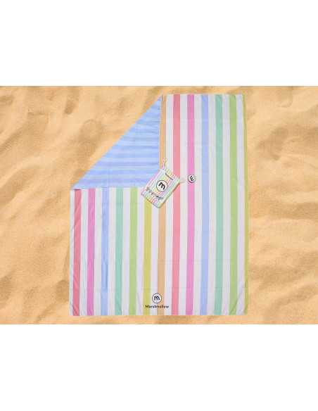 Toalha de Praia em Microfibra Stripes | Toalha de Praia e Piscina