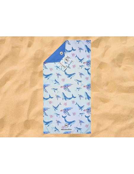 Toalla playa microfibra Sea life | Toalla playa y piscina