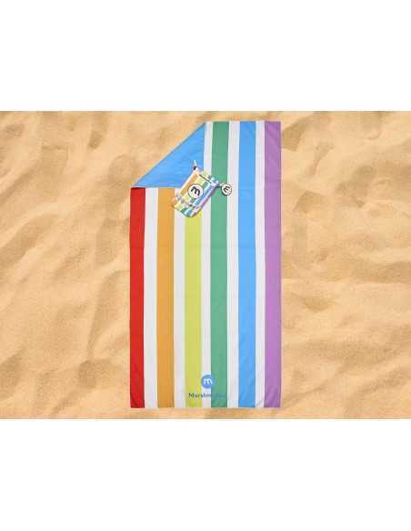 Toalha de Praia em Microfibra Love | Toalha de Praia e Piscina