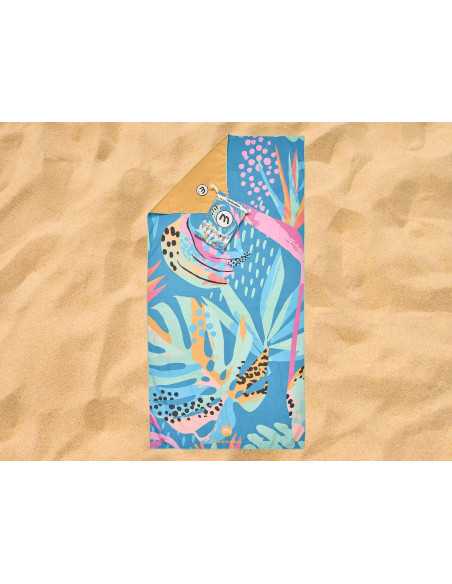 Toalha de Praia em Microfibra Bananas | Toalha de Praia e Piscina