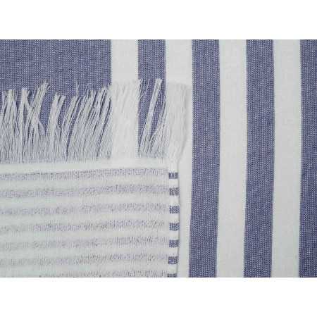 Toalla playa y piscina algodón Hammam Azul | Toalla pareo 2
