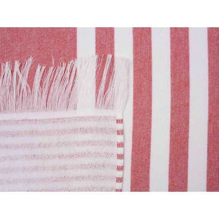 Toalla playa y piscina algodón Hammam Rojo | Toalla pareo 2