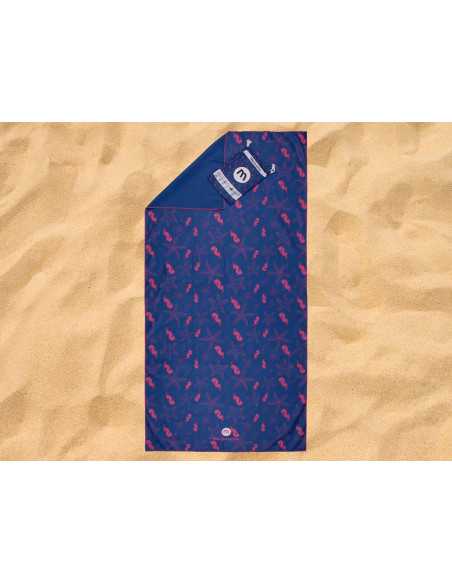 Toalla Pareo Playa Microfibra Caballitos | Toalla secado rápido