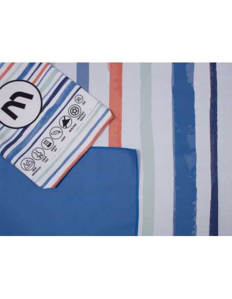 Toalla Pareo Playa Microfibra Stripe | Toalla secado rápido