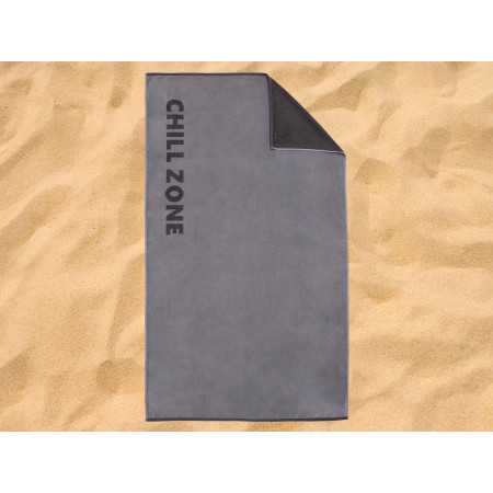 Toalla playa y piscina algodón Chill | Toalla terciopelo y rizo