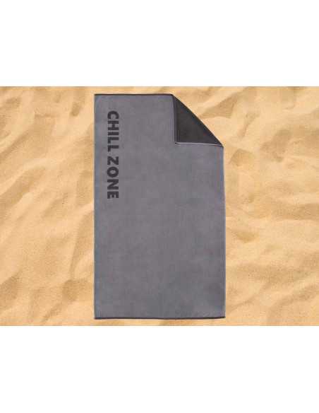 Toalla playa y piscina algodón Chill | Toalla terciopelo y rizo