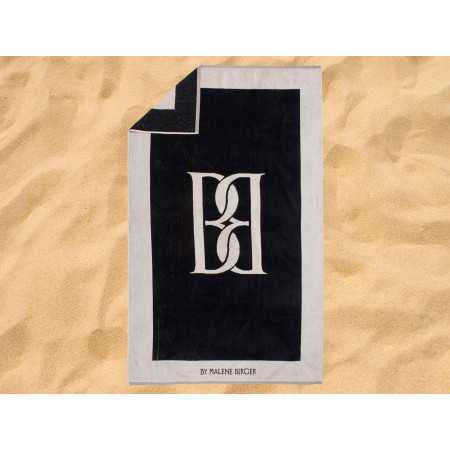 Toalha de praia e piscina em algodão Birger | Toalha de veludo e felpudo