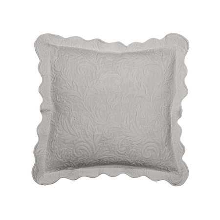 Capa de almofada cinza Sofia | Almofadas para quarto e sala.