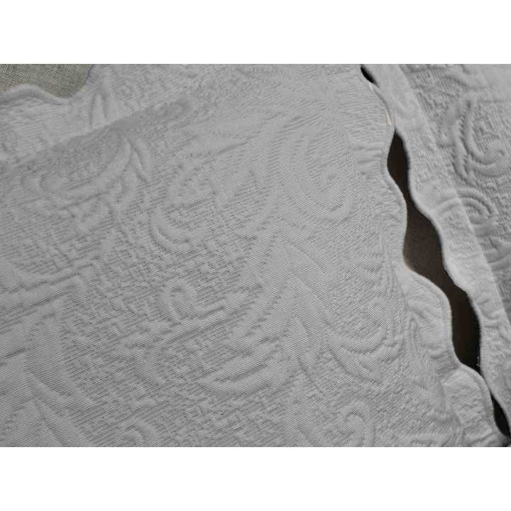 Funda de cojín Sofia gris | Cojines para dormitorio y salón.