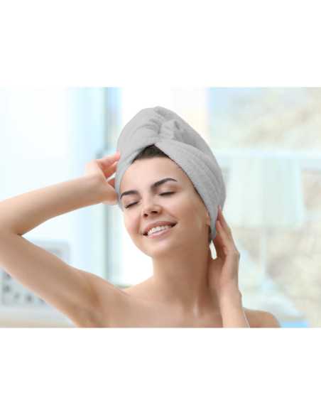 Turbante seca pelo Estela | Toalla pelo muy absorbente