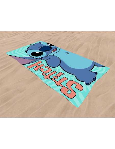 Toalha de praia infantil Stitch | Toalha de piscina Disney