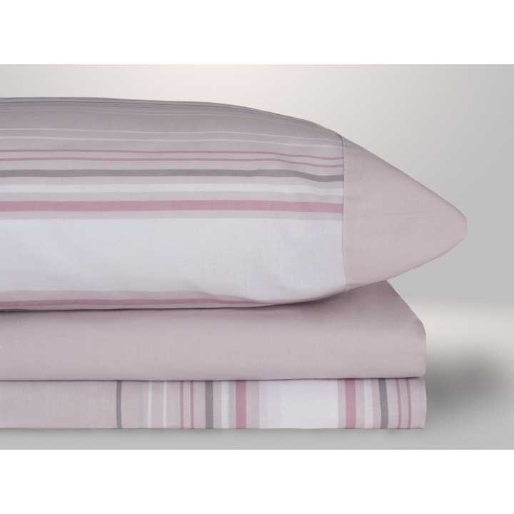 Jogo de lençóis Zari bege | Lençóis fáceis de engomar | Revitex