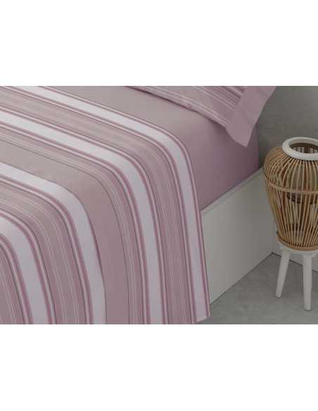 Jogo de lençóis Zari bege | Lençóis fáceis de engomar | Revitex