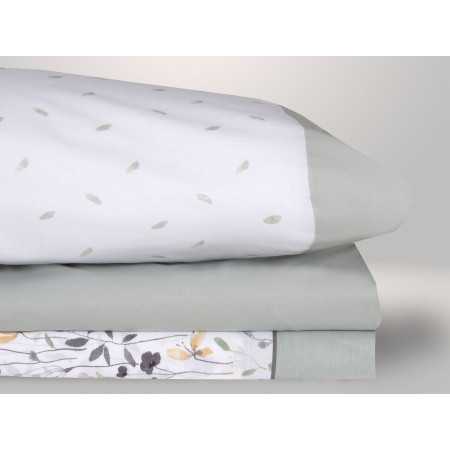 Juego Sábanas Jadiya verde | Sábanas planchado fácil | Revitex 2