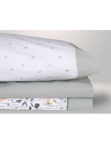 Juego Sábanas Jadiya verde | Sábanas planchado fácil | Revitex