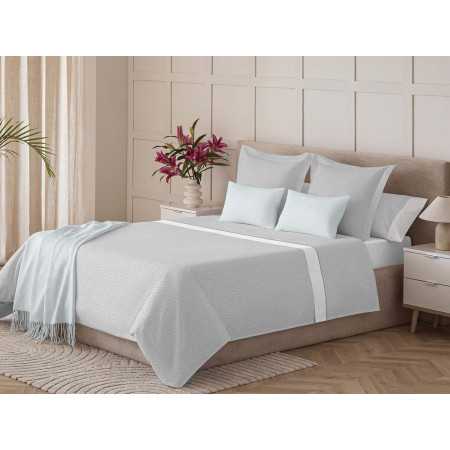 Juego Sábanas MB Sahara gris | Sábanas mezcla algodón baratas