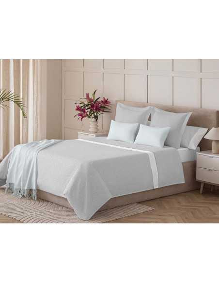 Jogo de lençóis MB Sahara cinza | Lençóis de algodão misto baratos