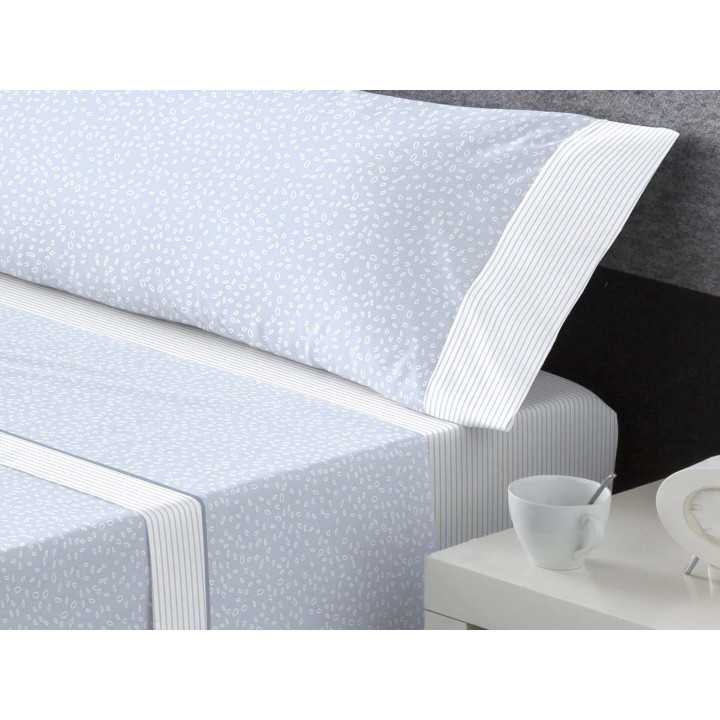 Juego Sábanas MB Sahara azul | Sábanas mezcla algodón baratas