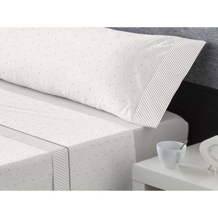 Juego Sábanas MB Enith beige | Sábanas mezcla algodón baratas