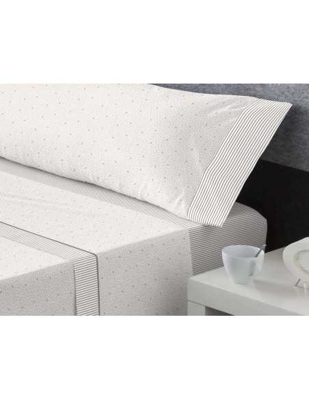 Juego Sábanas MB Enith beige | Sábanas mezcla algodón baratas