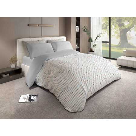 Funda Nórdica Nasau Gris | Funda Nórdica actual 3 piezas | Revitex