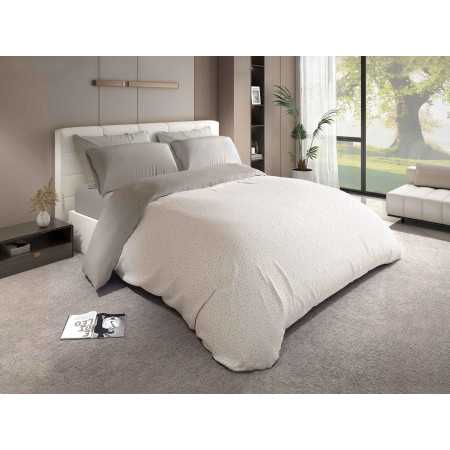 Funda Nórdica Siros Gris | Funda Nórdica actual 3 piezas | Revitex