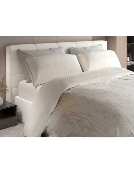 Capa de edredão Dorna Bege | Capa de edredão moderna de 3 peças | Revitex