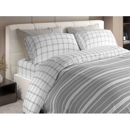 Funda Nórdica Harbour Gris | Funda Nórdica actual 3 piezas | Revitex 2