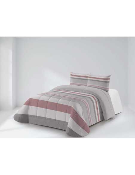 Edredão Altoval Garnet | Edredão de inverno design às riscas.