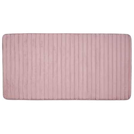 Tapete canelado rosa Mabel | Tapete para quarto ou casa de banho