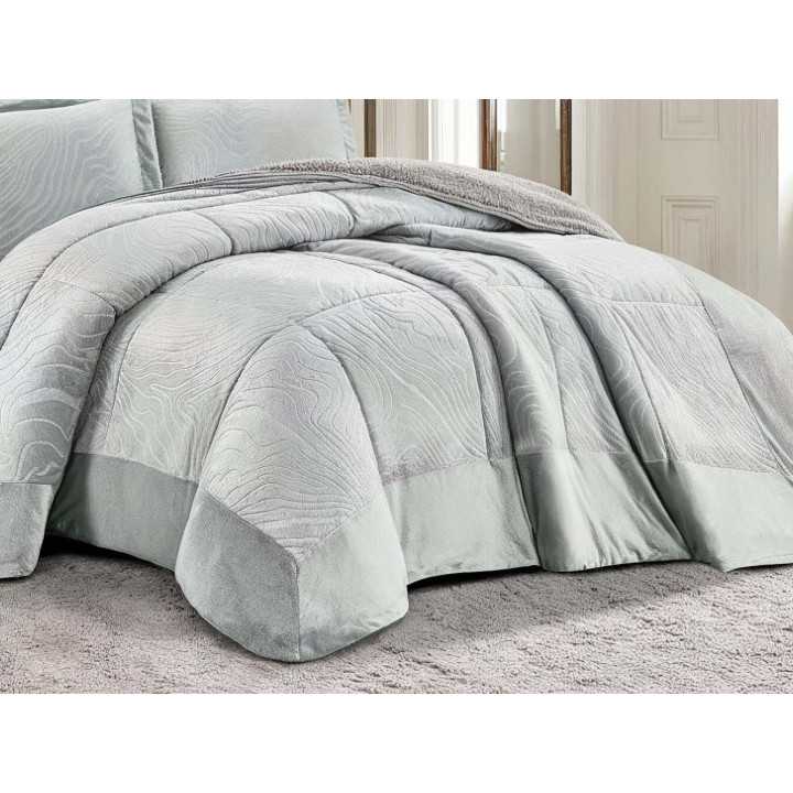 Breton Sedalina e edredom de pele de carneiro | Edredom de inverno