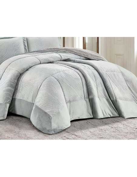 Breton Sedalina e edredom de pele de carneiro | Edredom de inverno